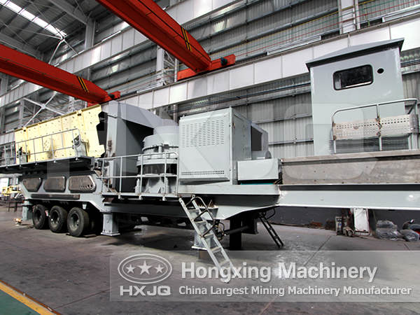 mobile crushing plant